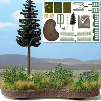 BUSCH 1259 H0 »Natur Pur« Bodengestaltungs-Set von Busch