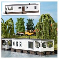 BUSCH 1441 Hausboot weiß H0 von Busch