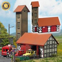 BUSCH 1452 H0 Feuerwehr-Gerätehaus »Ilfeld« von Busch