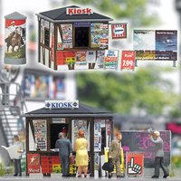 BUSCH 1494 H0 Kiosk BUSCH 1494 H0 Kiosk von Busch