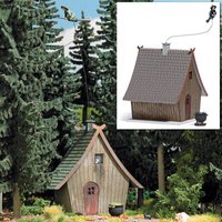 BUSCH 1679 H0 Hexenhaus mit fliegender Hexe von Busch