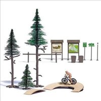 BUSCH 1838 H0 Mountainbiker von Busch