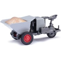 BUSCH 210006614 H0 Mehlhose Dumper Picco 1 mit Kies, Grau von Busch