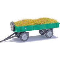 BUSCH 210010225 H0 Anhänger T4 mit Heuladung grün, 1956 von Busch