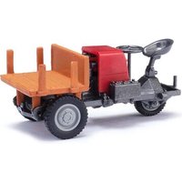 BUSCH 210016602 H0 Mehlhose Dreikantfeile Picco1, Holzpritsche rot von Busch