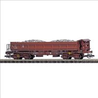 BUSCH 31424 TT Zweiseiten-Kippwagen Fakks [6781] mit Schotterladung, gealtert, DR, Ep. IV von Busch