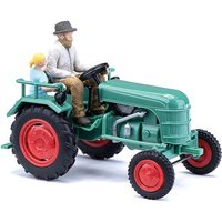 BUSCH 40072 H0 Traktor Kramer KL11 mit Bauer und Kind von Busch
