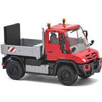 BUSCH 50937 H0 Mercedes-Benz Unimog U430, Schwertransportbegleitung von Busch