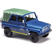 BUSCH 52108 1:87 UAZ 469 mit Dach THW Bayern von Busch