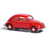 BUSCH 52901 1:87 VW Käfer mit Brezelfenster rot von Busch
