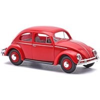 BUSCH 52955 1:87 VW Käfer mit Ovalfenster, Rot von Busch