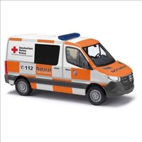 BUSCH 53450 H0 Mercedes-Benz Sprinter kurzer Radstand/Flachdach, DRK Notarzt Kreis Bergstraße BUSCH 53450 H0 Mercedes-Benz Sprinter kurzer Radstand/Flachdach, DRK Notarzt Kreis Bergstraße von Busch