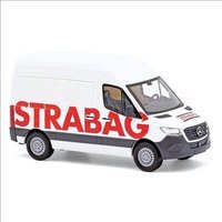 BUSCH 54007 H0 Mercedes-Benz Sprinter kurzer Radstand/Hochdach, Strabag von Busch