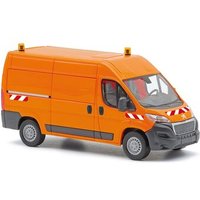 BUSCH 54613 1:87 Peugeot Boxer Kastenwagen, Orange von Busch
