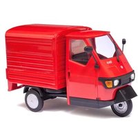 BUSCH 60052 SPUR 0 1:43 Piaggio Ape 50, rot von Busch