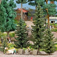 BUSCH 6395 H0 Fichtenwald-Set von Busch