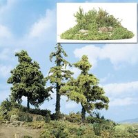 BUSCH 7350 H0 N TT Z G SPUR 1 SPUR 0 Naturmoos von Busch