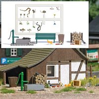 BUSCH 7921 H0 Action-Set: Spielende Katzen von Busch