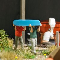 BUSCH 79817 H0 Action Set: Boot tragen BUSCH 79817 H0 Action Set: Boot tragen von Busch
