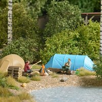 BUSCH 79823 H0 Action Set: Wildcamping von Busch