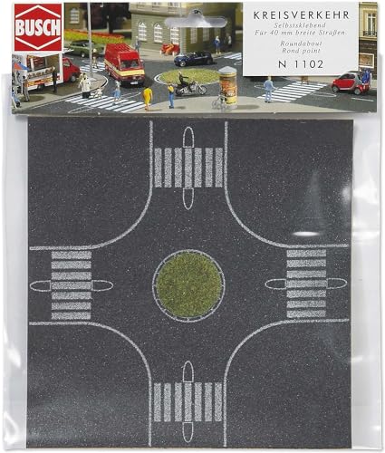 Busch 1102 - Kreisverkehr, Asphaltgrau von Busch