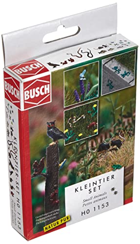Busch 1153 - Kleintier Set - unbemalt, Beigef Busch 1153 - Kleintier Set - unbemalt, Beigef von Busch