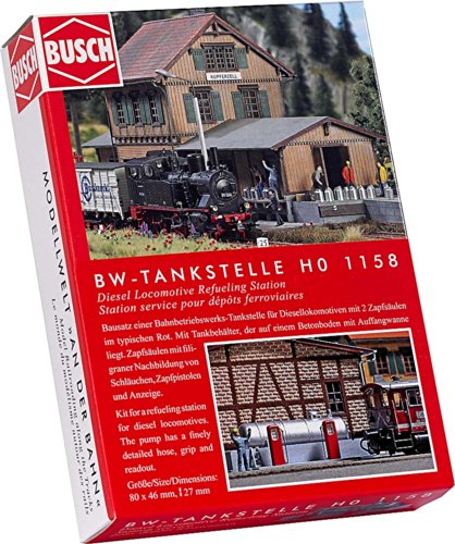 Busch 1158 - Tankstelle für Bahnbetriebswerk Busch 1158 - Tankstelle für Bahnbetriebswerk von Busch