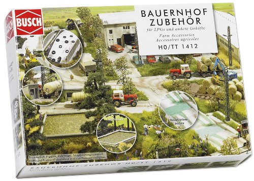 Busch 1412 - Bauernhof-Zubehör von Busch