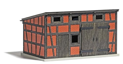 Busch 1455 Backyard Annex Building HO Structure Maßstabsgetreue Modellstruktur, One Size Busch 1455 Backyard Annex Building HO Structure Maßstabsgetreue Modellstruktur, One Size von Busch