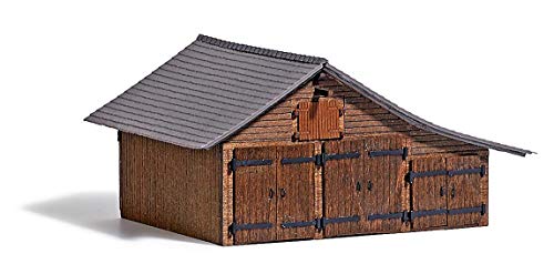Busch 1508 - Holzscheune, Fahrzeug, Medium, Braun Busch 1508 - Holzscheune, Fahrzeug, Medium, Braun von Busch