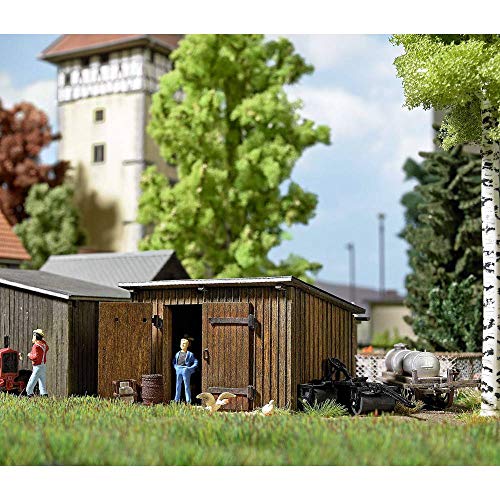 Busch 1594 H0 Holzschuppen Bausatz von Busch