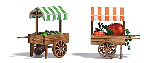Busch 1826 H0 Marktkarren Kürbis & Salat Bausatz Busch 1826 H0 Marktkarren Kürbis & Salat Bausatz von Busch