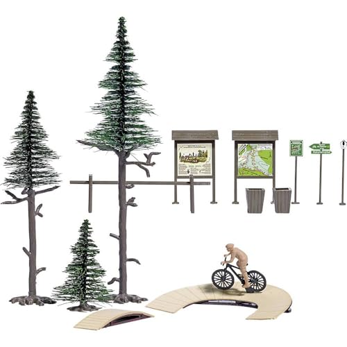 Busch 1838 H0 Mountainbiker Bausatz Busch 1838 H0 Mountainbiker Bausatz von Busch