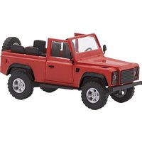 Busch 54390 H0 PKW Modell Land Rover Defender 90 offen, Rot von Busch