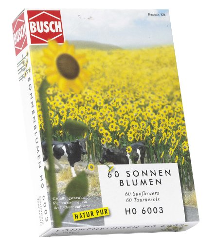 Busch 6003 H0 Sonnenblumen 60 Stück, Divers, Verschieden Busch 6003 H0 Sonnenblumen 60 Stück, Divers, Verschieden von Busch