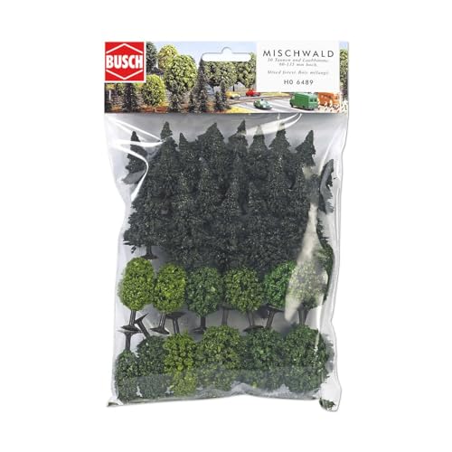 Busch 6489 - Mischwald-Packung HO von Busch