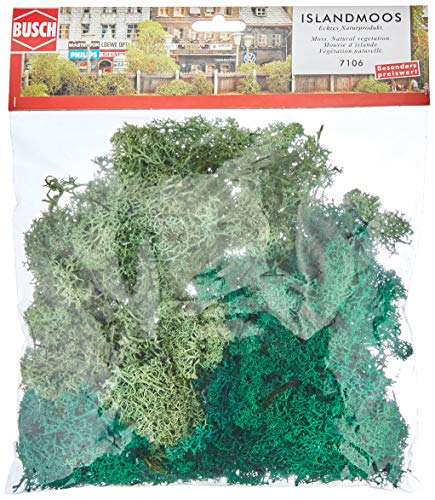Busch 7106 - Islandmoos, hell- und dunkelgrün Busch 7106 - Islandmoos, hell- und dunkelgrün von Busch-Jaeger