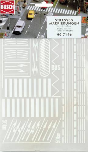Busch 7197 N, TT Straßenmarkierungen von Busch