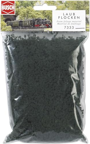 Busch 7333 - Laubflocken dunkelgrün von Busch-Jaeger