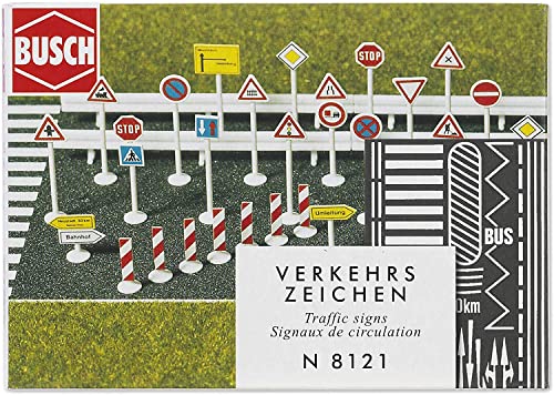 Busch 8121 N Verkehrszeichen-Set von Busch