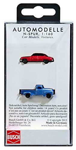 Busch 8349 - Chevy Pick-up und Buick, Fahrzeug, Blue,red Busch 8349 - Chevy Pick-up und Buick, Fahrzeug, Blue,red von Busch