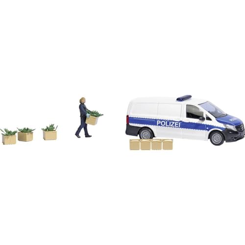 Busch H0 Action Set Hanf-Razzia Bausatz Busch H0 Action Set Hanf-Razzia Bausatz von Busch