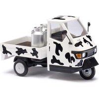 SPUR 0 Piaggio Ape 50 mit Kuhflecken M 1:43 von Busch