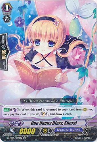 Bushiroad Duo Happy Diary, Sheryl - G-CB05/034EN-B - R - G Clan Booster 5: Prismatic Divas Bushiroad Duo Happy Diary, Sheryl - G-CB05/034EN-B - R - G Clan Booster 5: Prismatic Divas von Bushiroad