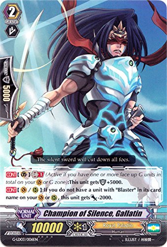 Champion of Silence, Gallatin - G-LD03/006EN - TD - G Legend Deck 3: Der Blaster "Aichi Sendou" von Bushiroad