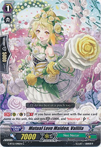 Mutual Love Maiden, Vallila - G-BT12/098EN - C - G Booster-Set 12: Das Erwachen des Drachenkönigs Mutual Love Maiden, Vallila - G-BT12/098EN - C - G Booster-Set 12: Das Erwachen des Drachenkönigs von Bushiroad