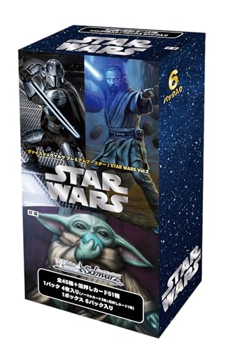 Weiss Schwarz Premium Booster Star Wars Vol. 2 Booster-Box, 6 Packungen (Japanisch) von Bushiroad