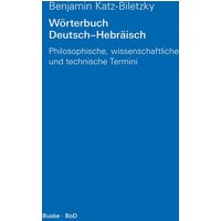 Wörterbuch Deutsch-Hebräisch von Buske, H
