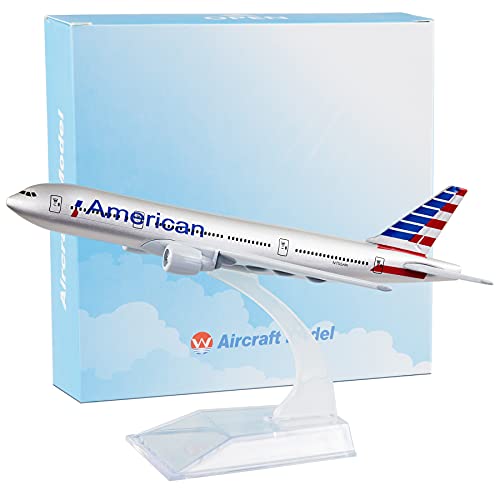 Busyflies New American Airlines B777 Flugzeugmodell aus Druckguss, 16 cm, 1:400 Busyflies New American Airlines B777 Flugzeugmodell aus Druckguss, 16 cm, 1:400 von Busyflies