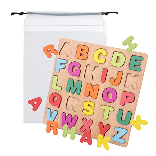 ABC Steckpuzzle, ABC Holzbuchstaben, Holz Alphabet Puzzle ABC,ABC Puzzle, Buchstaben Puzzle, Buchstaben Puzzle Aus Holz, pädagogisches Spielzeug Geschenk, Early Learning pädagogisches, Butyeak von Butyeak